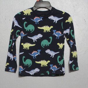 M&S dinosaur long sleeve pure cotton shirt
